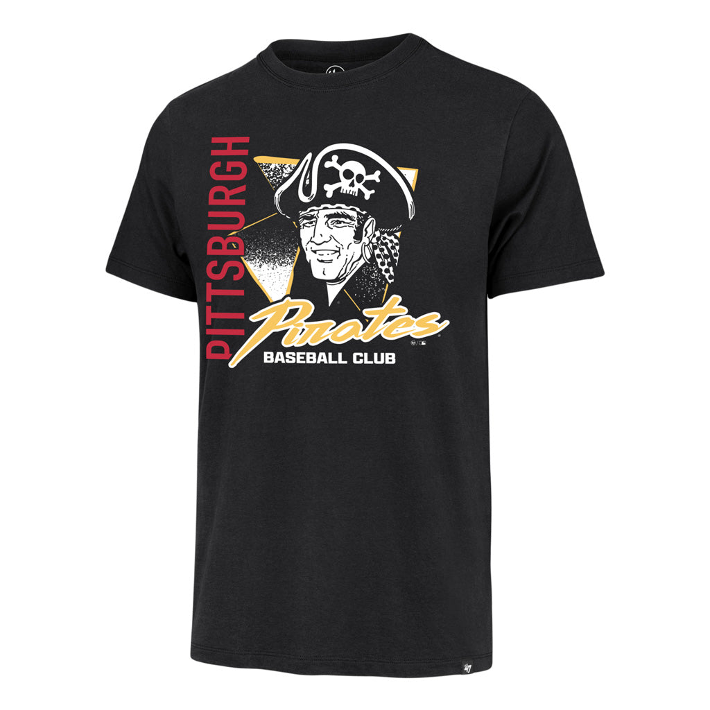 MLB Pittsburgh Pirates '47 Side Arm Franklin T-Shirt - Black
