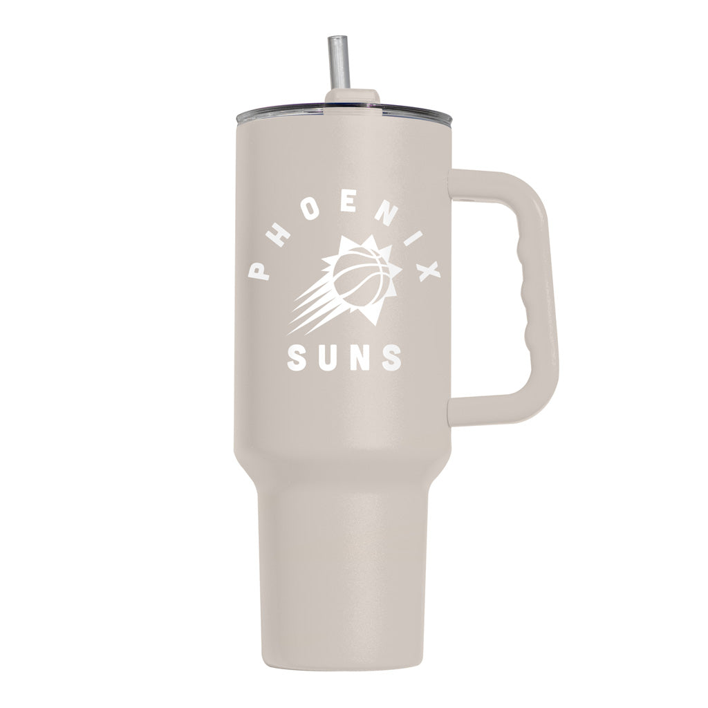 NBA Phoenix Suns Logo Brands 40oz Sand Travel Tumbler