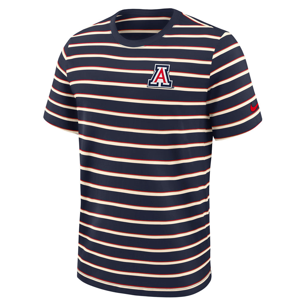 NCAA Arizona Wildcats Nike Stripe T-Shirt - Navy