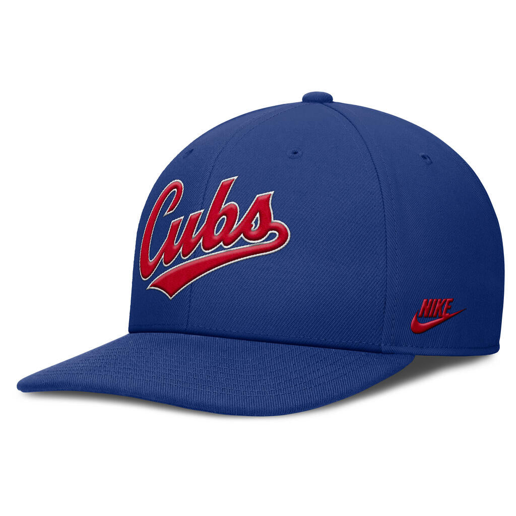 MLB Chicago Cubs Nike Coopertsown Dri-Fit Snapback Hat - Blue