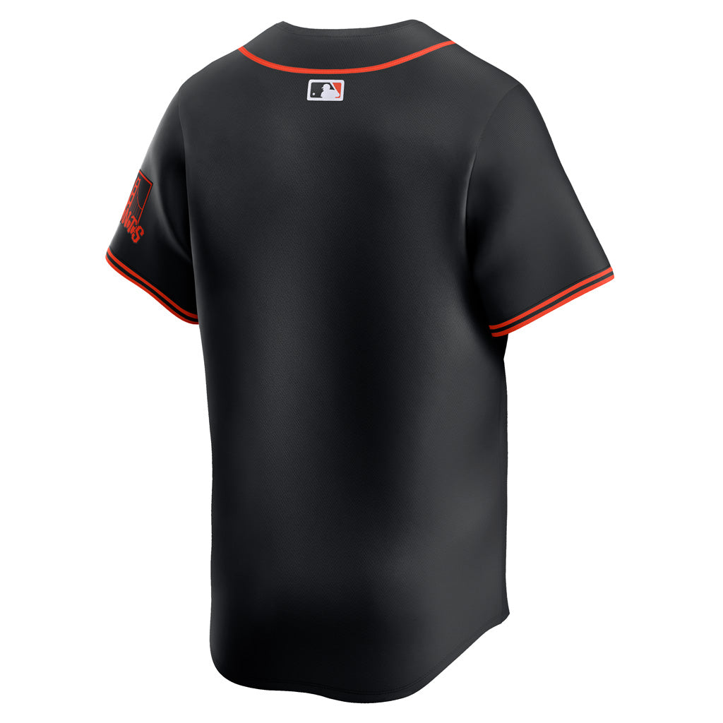 MLB San Francisco Giants Nike Alternate Limited Jersey - Black