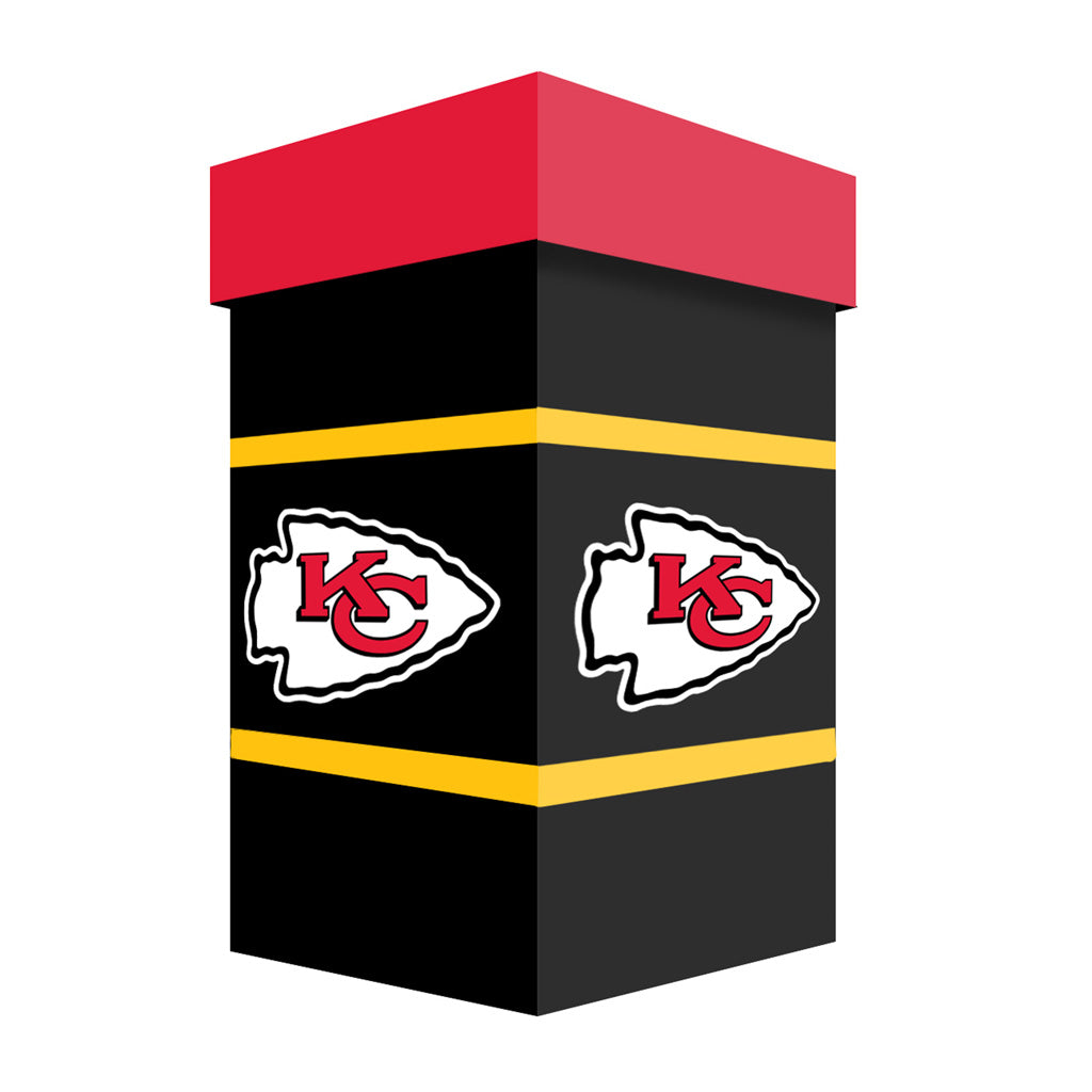 NFL Kansas City Chiefs Evergreen 24oz Ceramic Stein Cup - Black