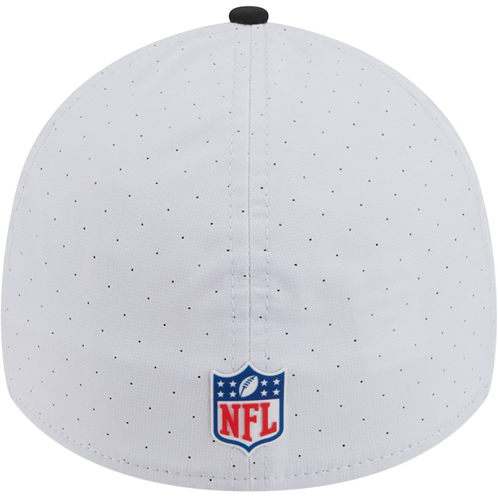 NFL Pittsburgh Steelers New Era 2025 Training 39THIRTY Flex Fit Hat - White