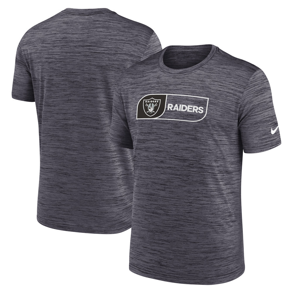 NFL Las Vegas Raiders Nike Jock Tag Velocity T-Shirt - Black