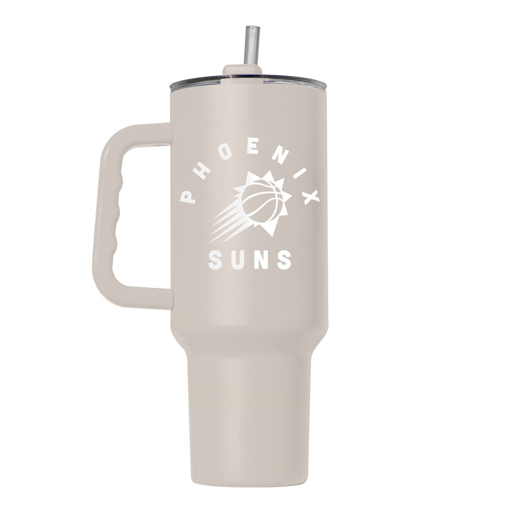 NBA Phoenix Suns Logo Brands 40oz Sand Travel Tumbler
