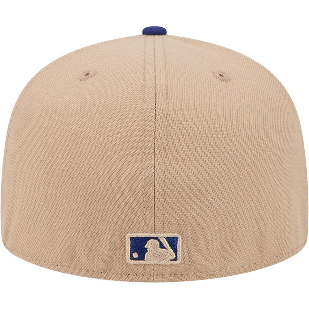 MLB Los Angeles Dodgers New Era Camel 59FIFTY Fitted Hat