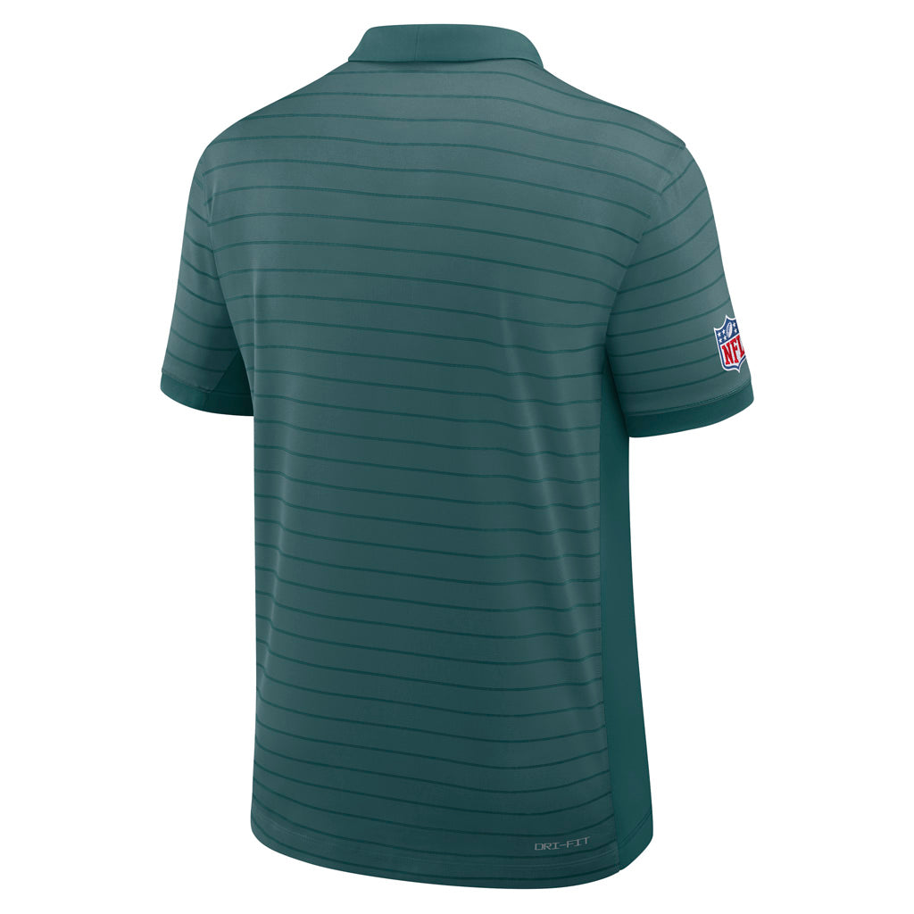 NFL Philadelphia Eagles Nike 2025 Dri-Fit Striped Polo - Green