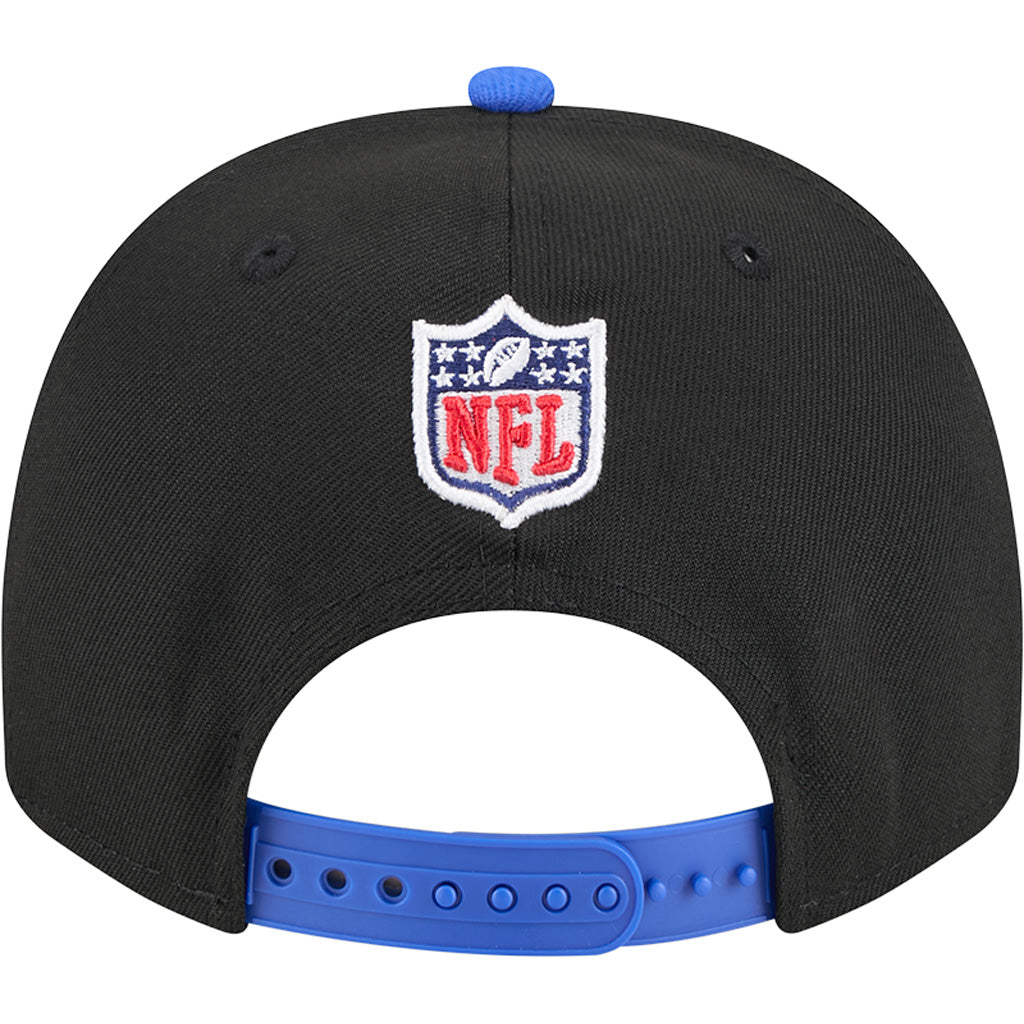 NFL Los Angeles Rams New Era 2025 Draft 9FIFTY A-Frame Hat - Black