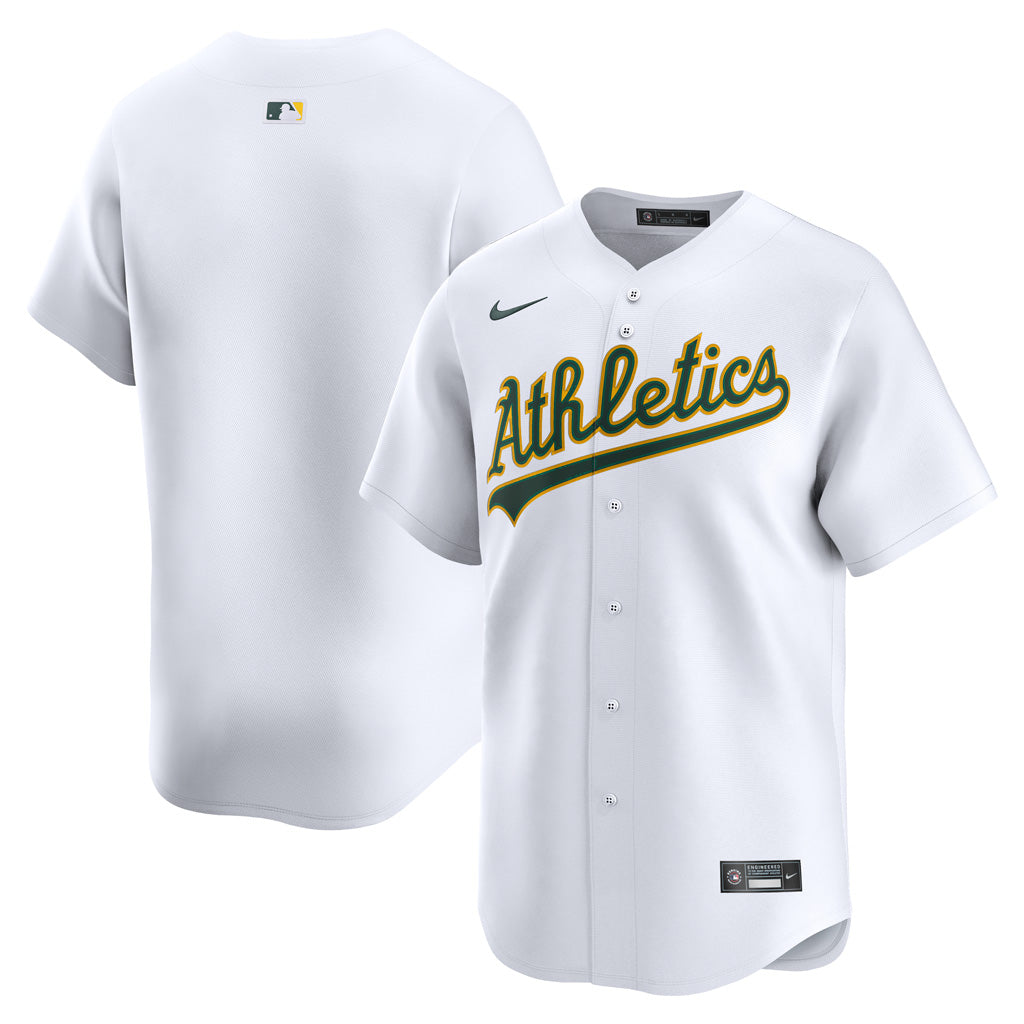 MLB Oakland Athletics Nike Home Limited Jersey - White