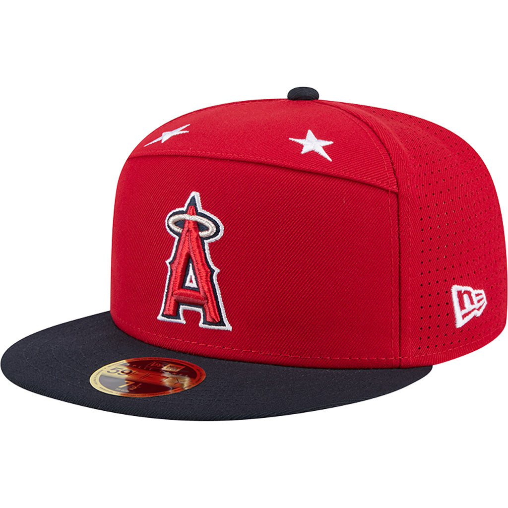 MLB Los Angeles Angels New Era 2025 All Star Game 59FIFTY Fitted Hat - Red