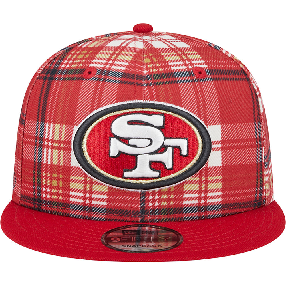 NFL San Francisco 49ers New Era 2024/25 Sideline Statement 9FIFTY Snapback Hat - Red