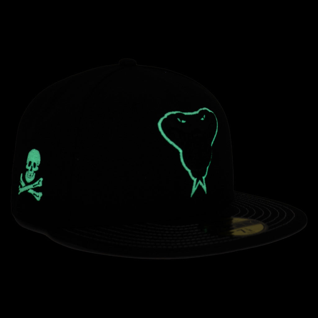 MLB Arizona Diamondbacks New Era Snakehead Jolly Roger 59FIFTY Fitted Hat - Black