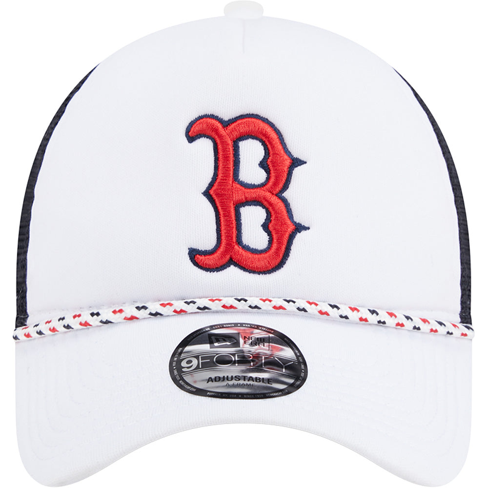 MLB Boston Red Sox New Era Court Sport 9FORTY A-Frame Adjustable