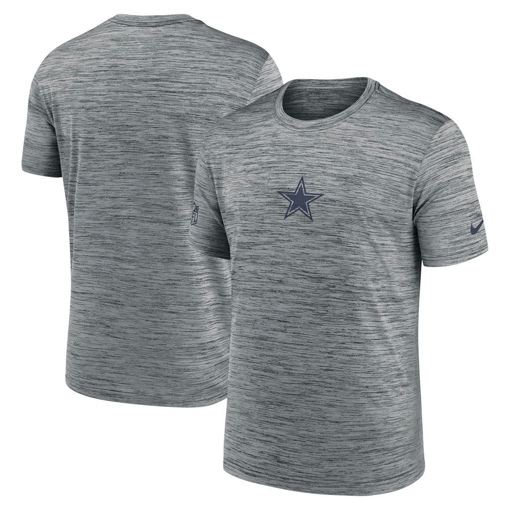 NFL Dallas Cowboys Nike Team Issue Velocity T-Shirt - Heather Gray