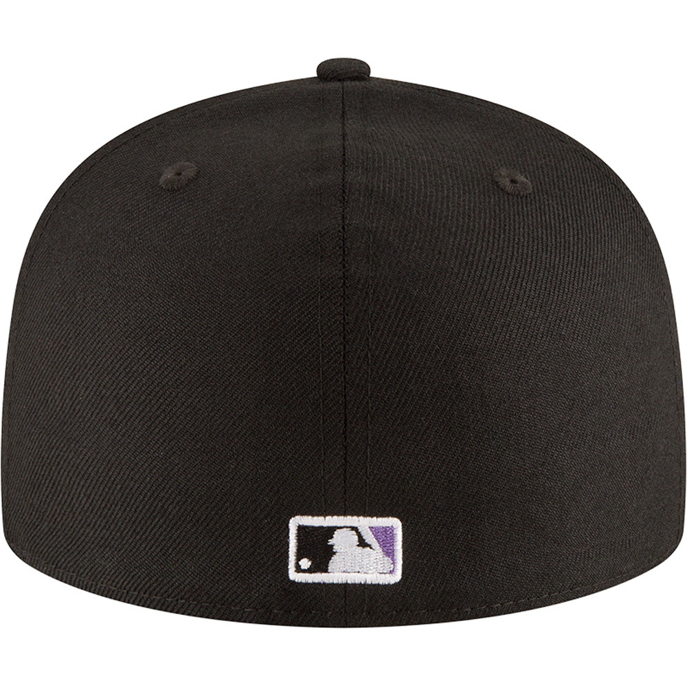 MLB Arizona Diamondbacks New Era '01 World Series Side Patch 59FIFTY Fitted Hat - Black
