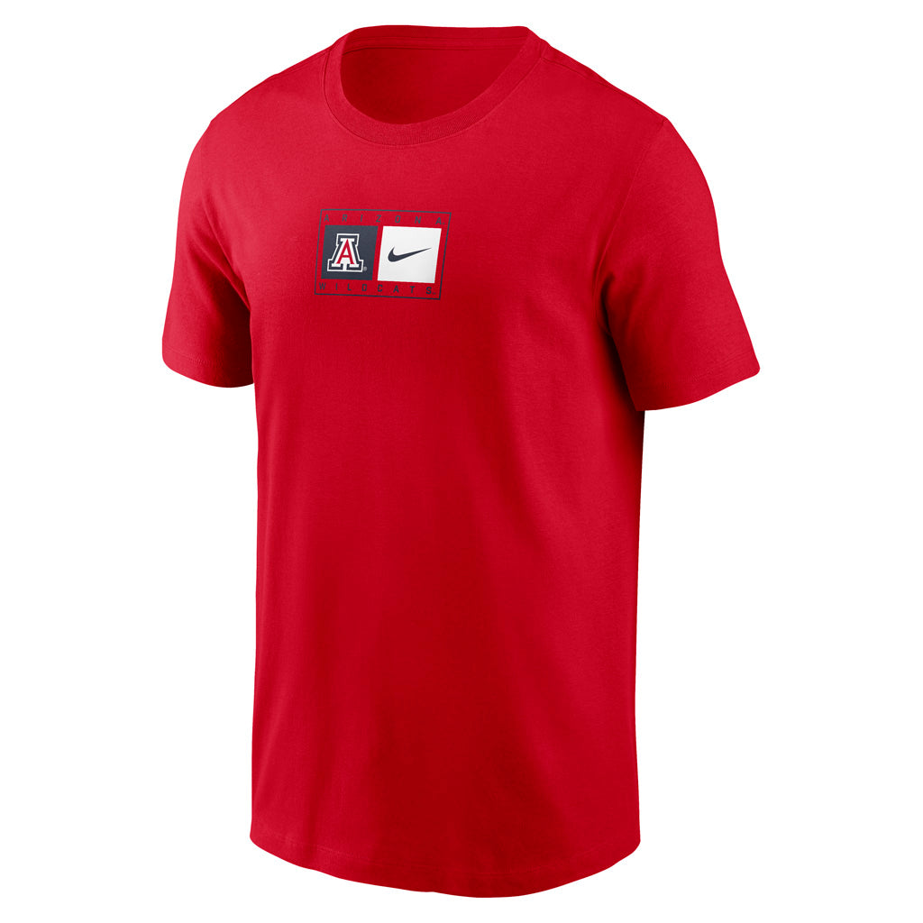 NCAA Arizona Wildcats Nike Swoosh Logo T-Shirt - Red