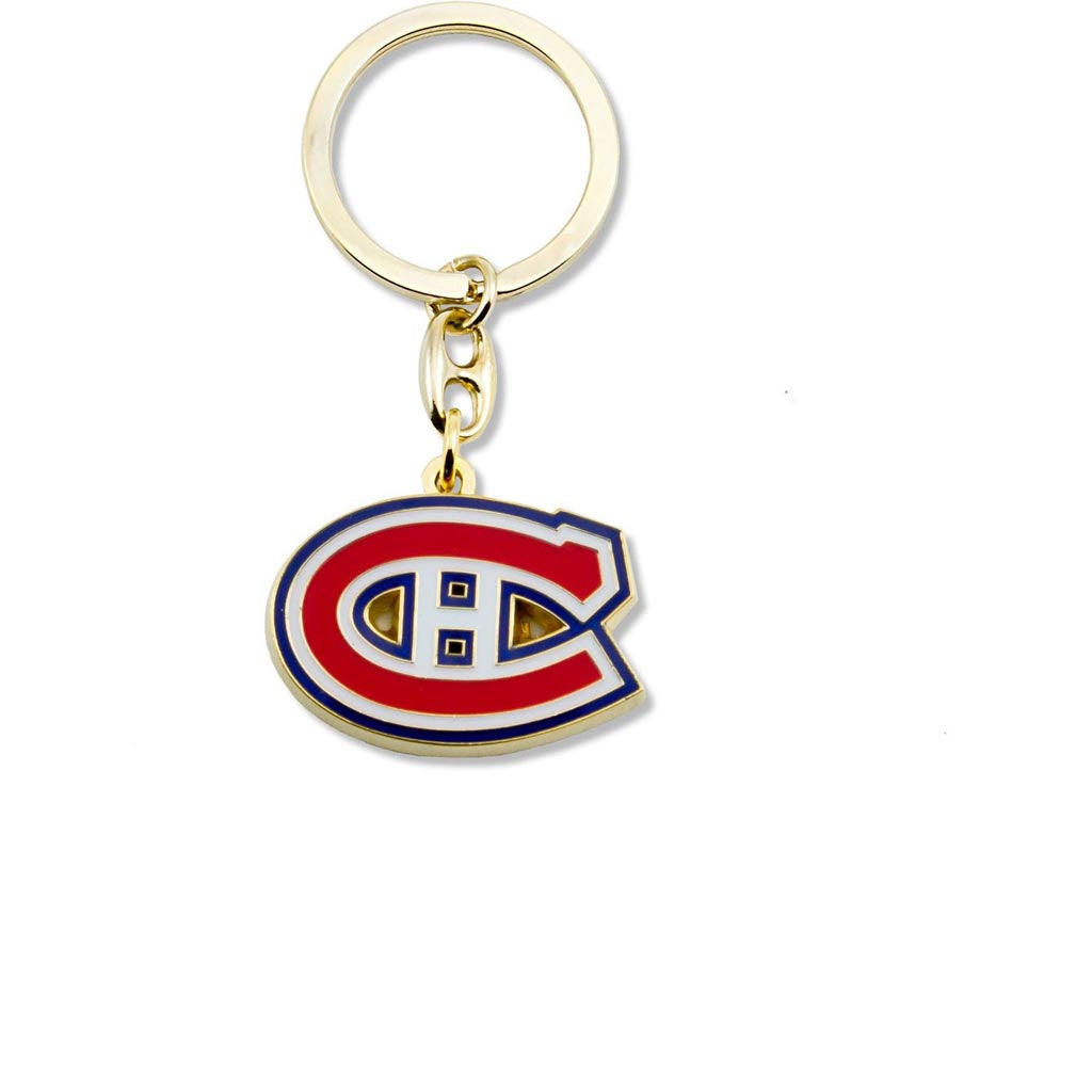 NHL Montreal Canadiens Aminco Logo Keychain - Red