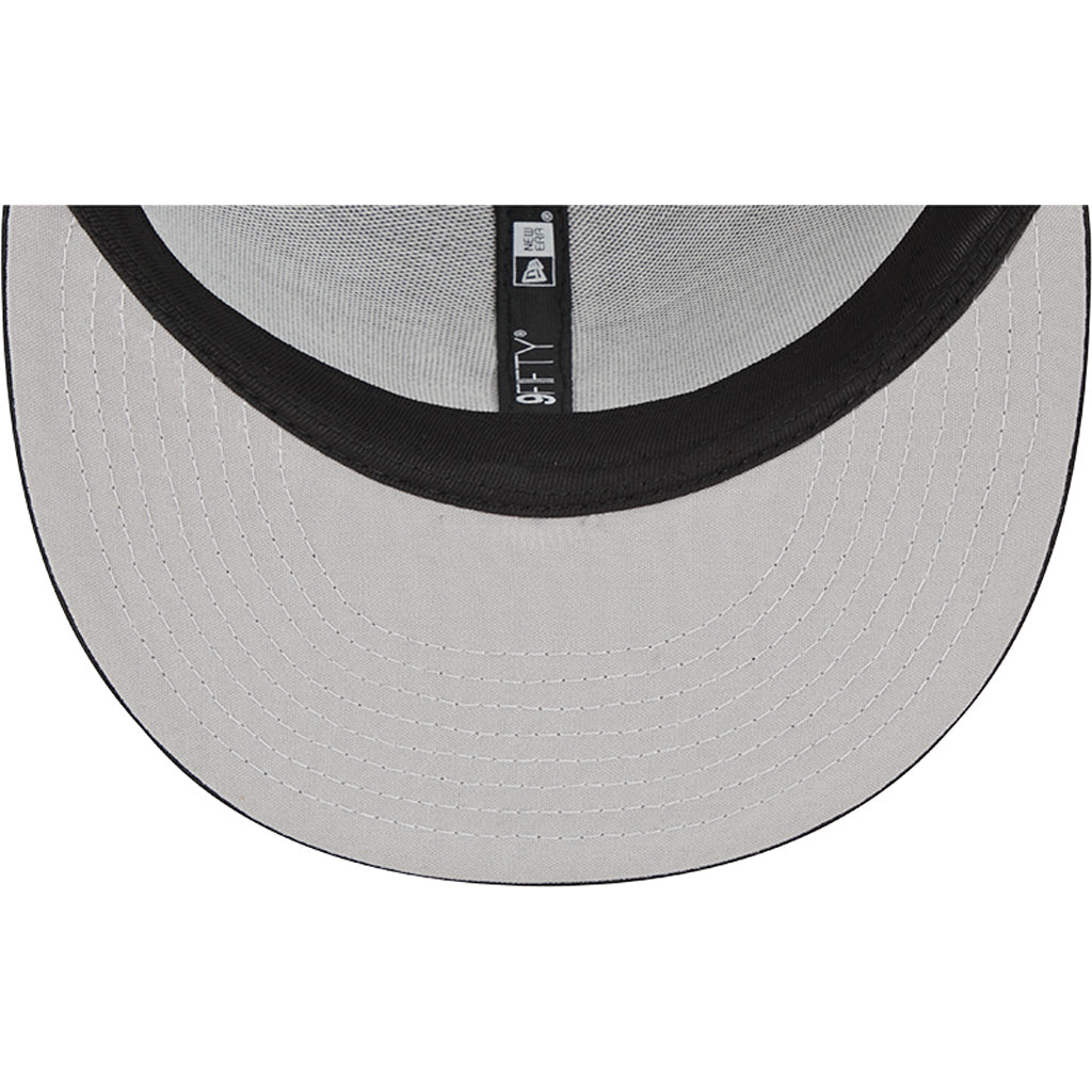 MLB San Francisco Giants New Era Black & White 9FIFTY Snapback Trucker Hat - Black