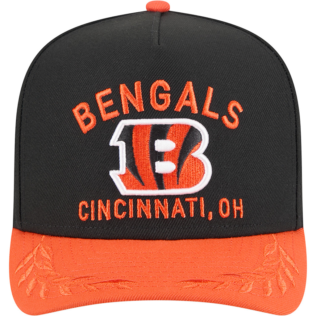 NFL Cincinnati Bengals New Era 2025 Draft 9FIFTY A-Frame Hat - Black