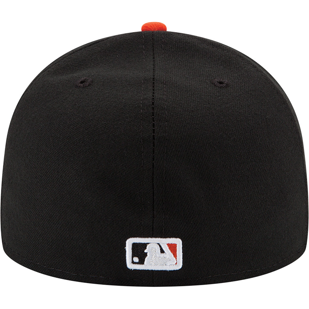 MLB San Francisco Giants Youth New Era Home Authentic Collection 59FIFTY Fitted Hat - Black
