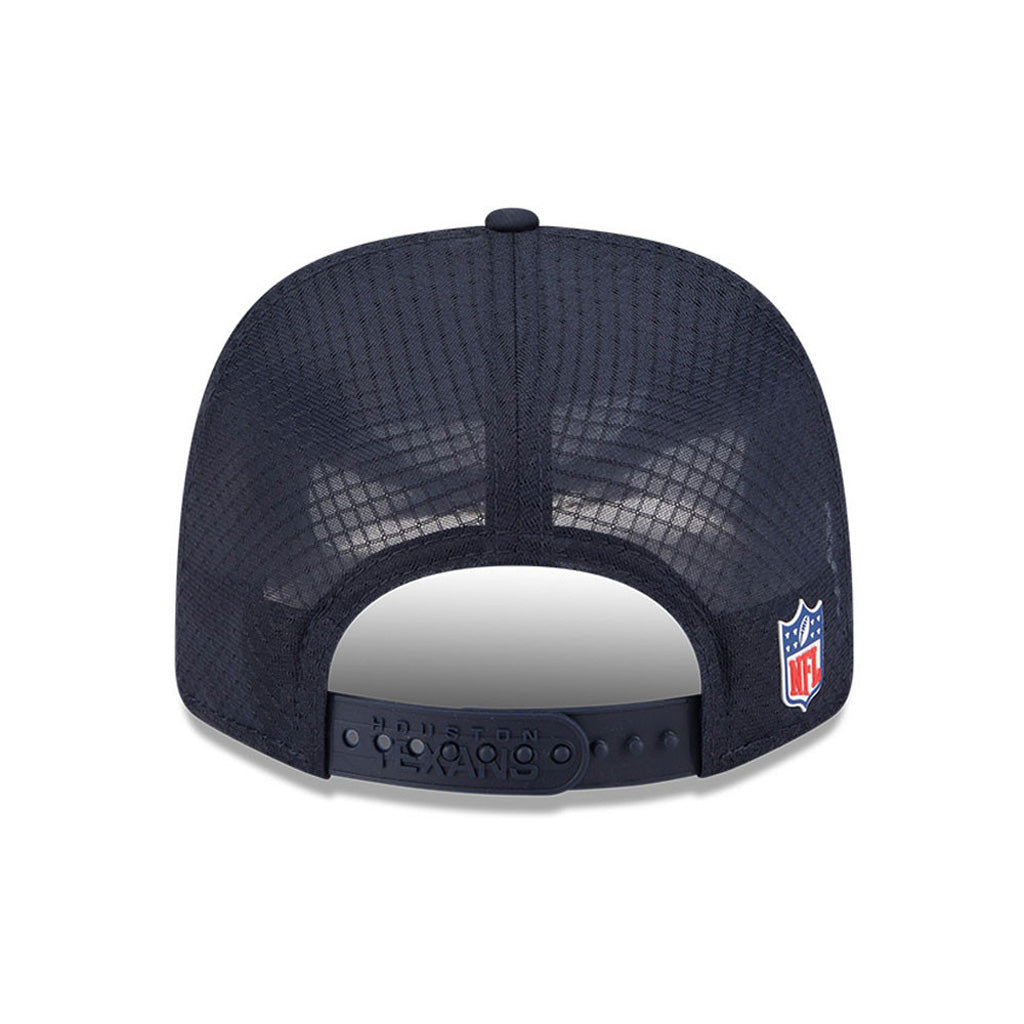 NFL Houston Texans New Era 2025 Sideline 9SEVENTY Stretch-Snapback Hat - Navy
