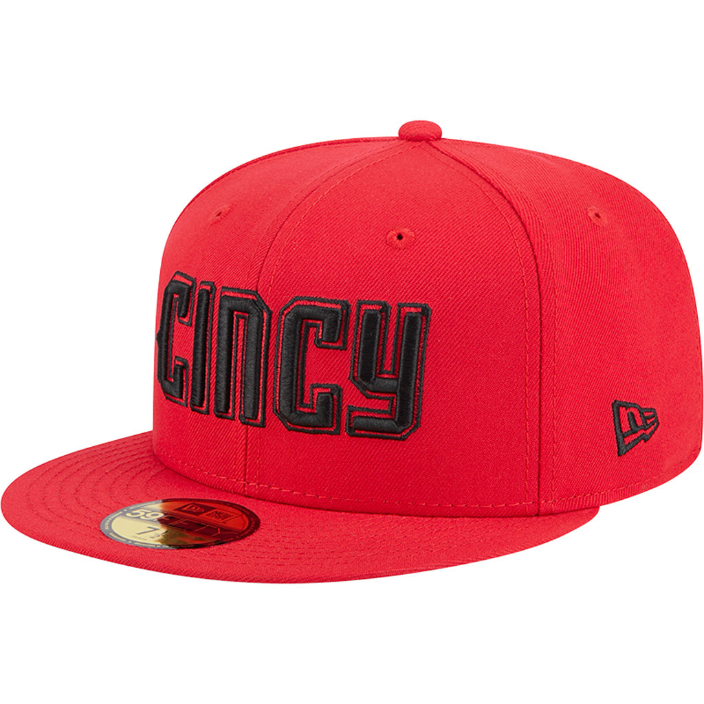 MLB Cincinnati Reds New Era City Connect Fan Pack 59FIFTY Fitted Hat - Red