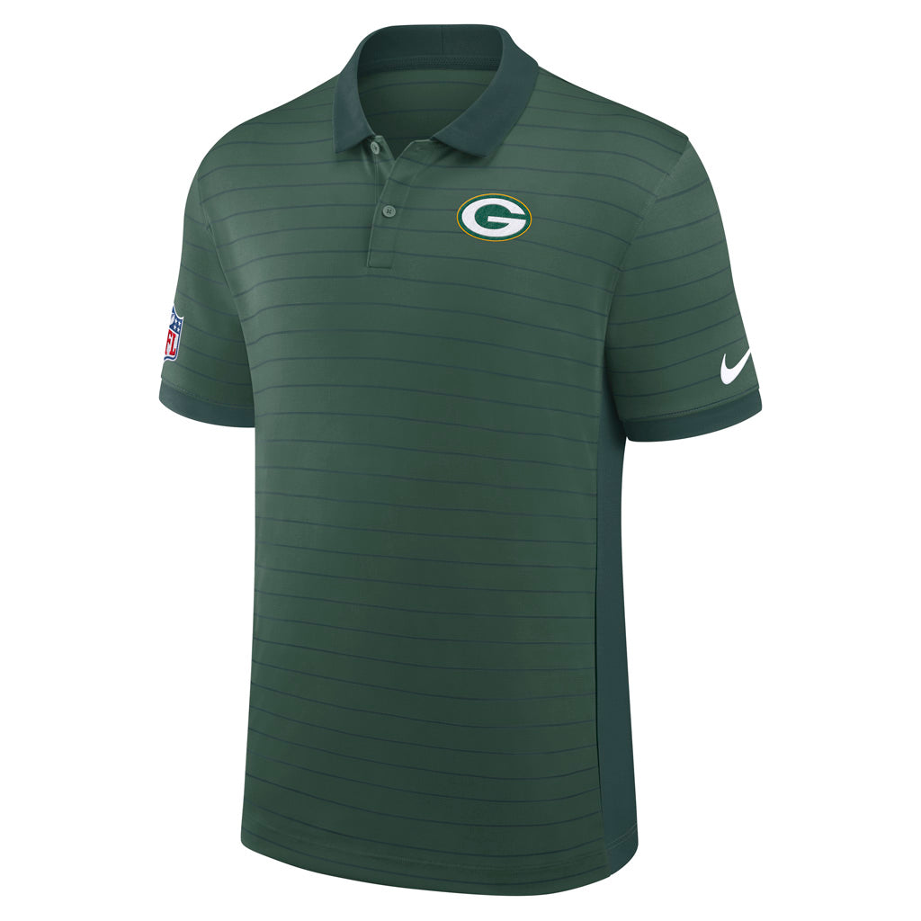 NFL Green Bay Packers Nike 2025 Dri-Fit Striped Polo - Green