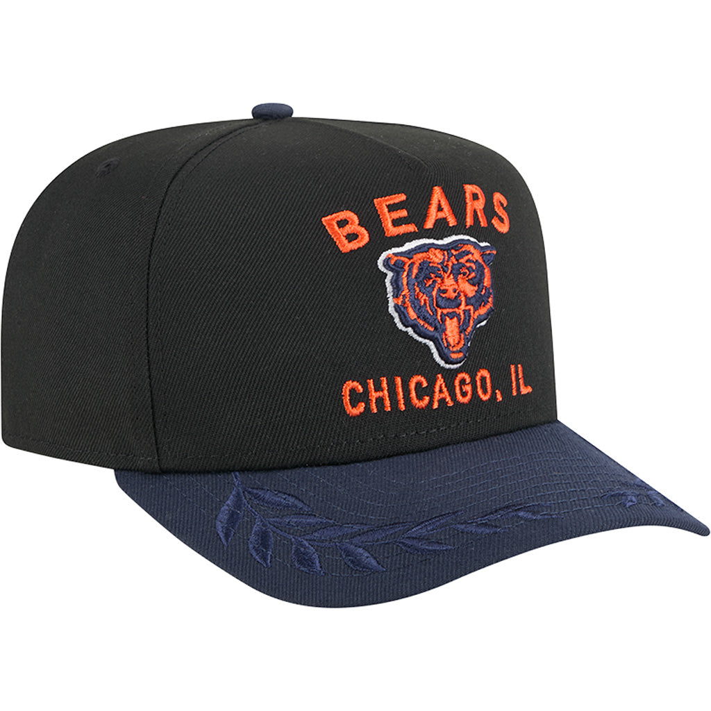 NFL Chicago Bears New Era 2025 Draft 9FIFTY A-Frame Hat - Black