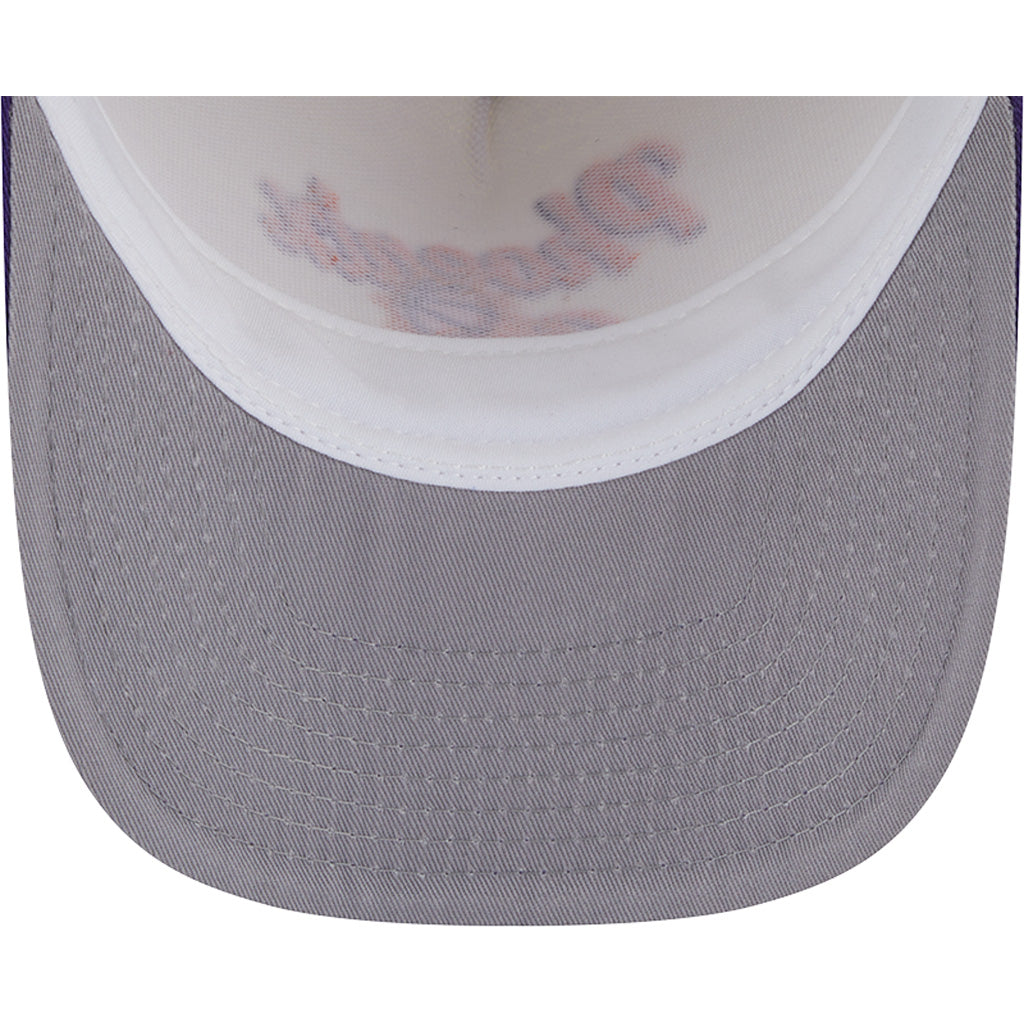 NBA Phoenix Suns New Era Chainstitch Two-Tone 9FIFTY A-Frame Snapback Hat - Cream