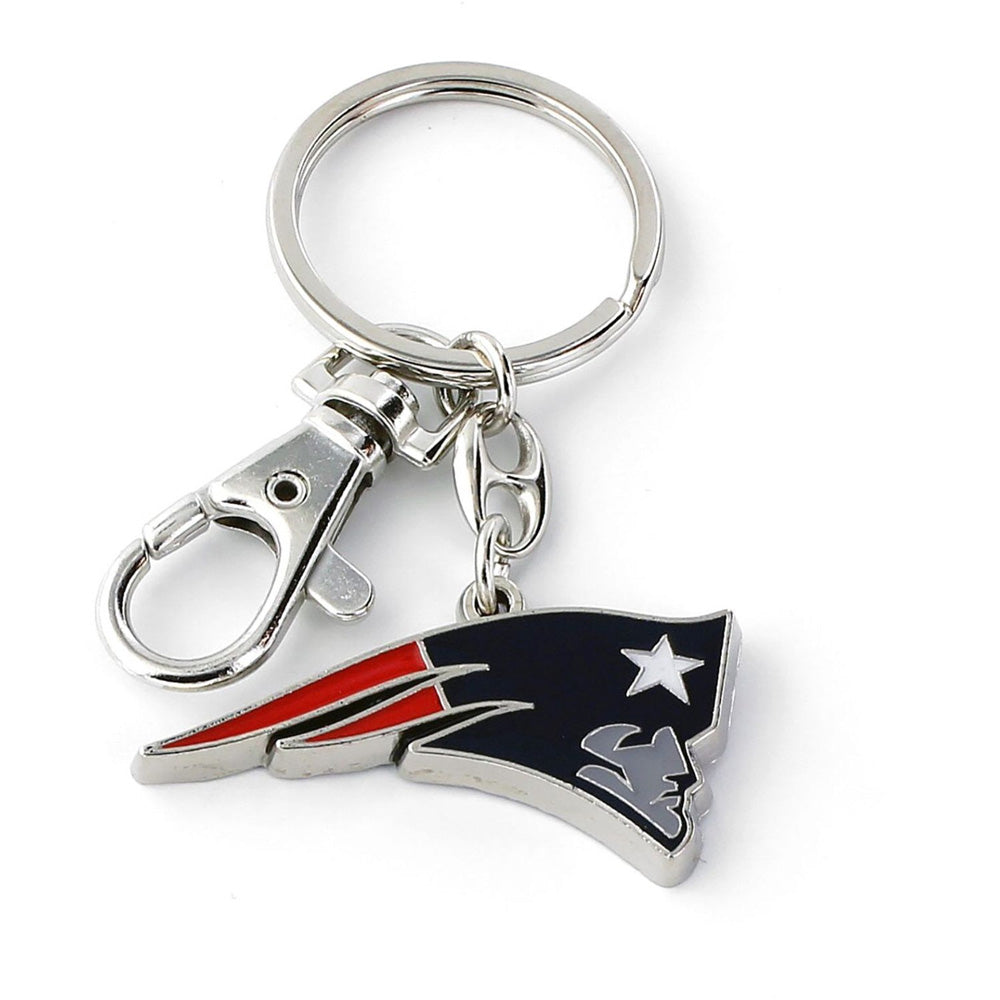 NFL New England Patriots Aminco Logo Keychain