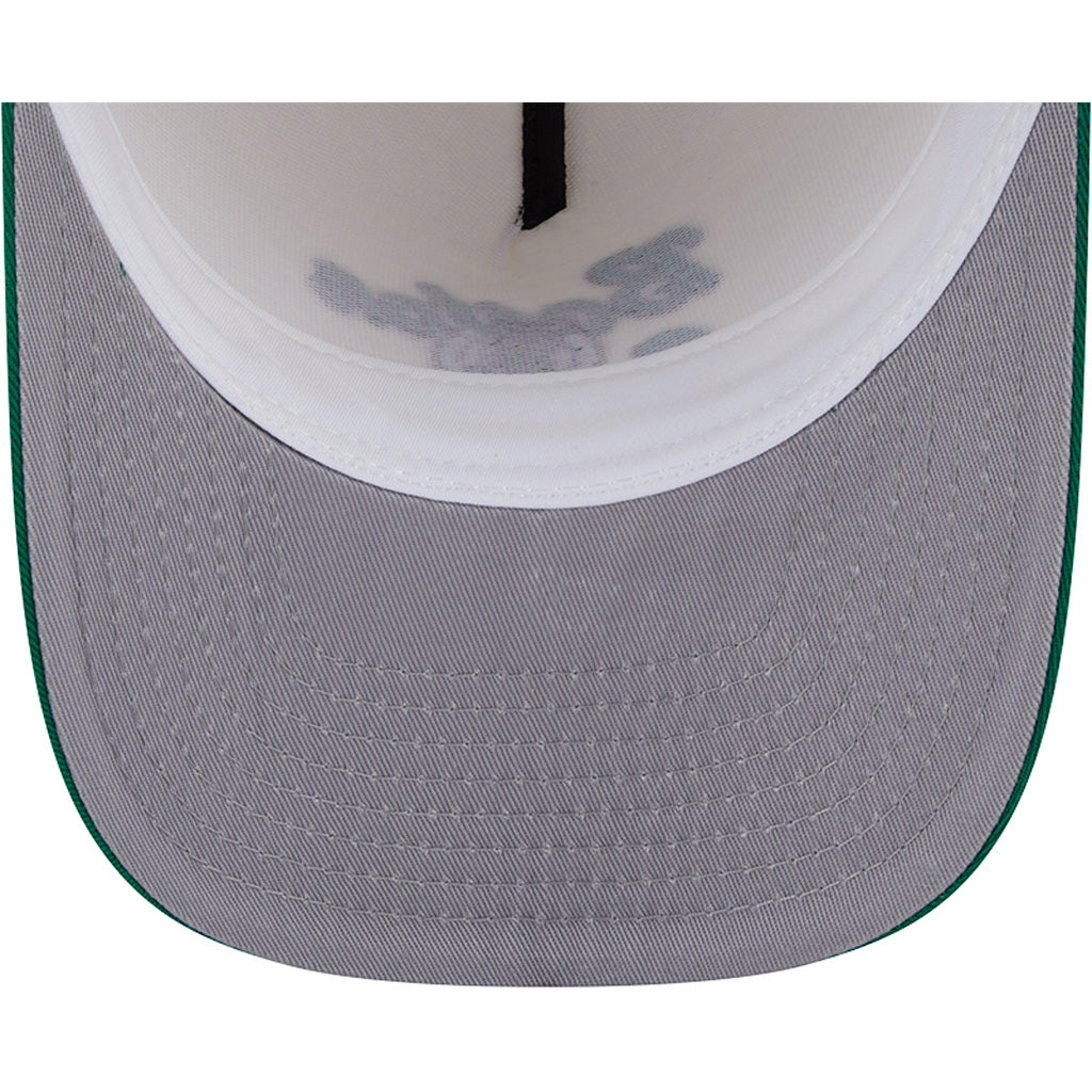 NBA Boston Celtics New Era Chainstitch Two-Tone 9FIFTY A-Frame Snapback Hat - Cream