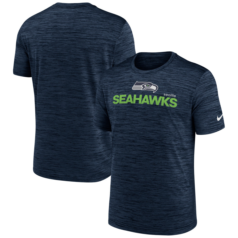 NFL Seattle Seahawks Nike 2024 Modern Velocity T-Shirt - Navy