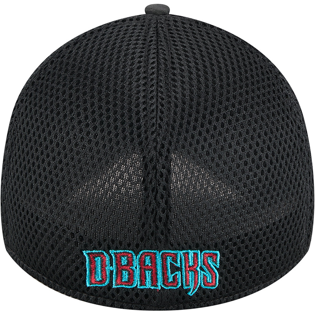 MLB Arizona Diamondbacks New Era Black Camo 39THIRTY Flex Fit Hat - Black