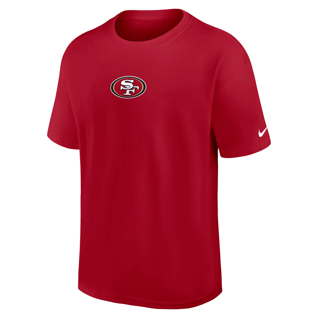 NFL San Francisco 49ers Nike Essential Heavy Max90 T-Shirt - Red