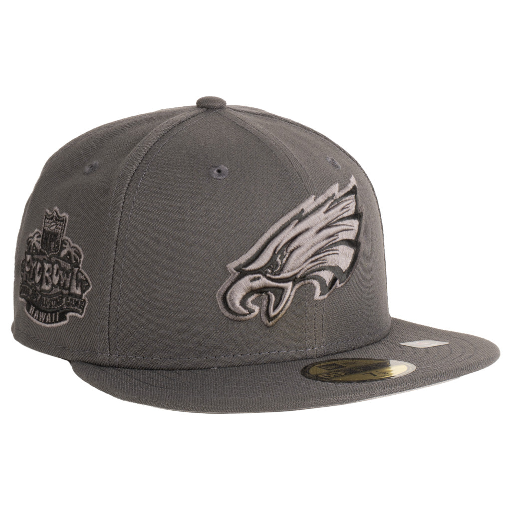 NFL Philadelphia Eagles New Era Tonal Graphite 59FIFTY Fitted Hat - Graphite