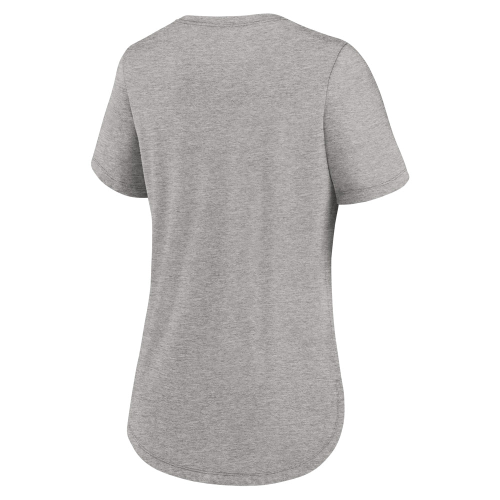 NFL New England Patriots Women&#39;s Nike Tri-Blend Fashion T-Shirt - Heather Gray