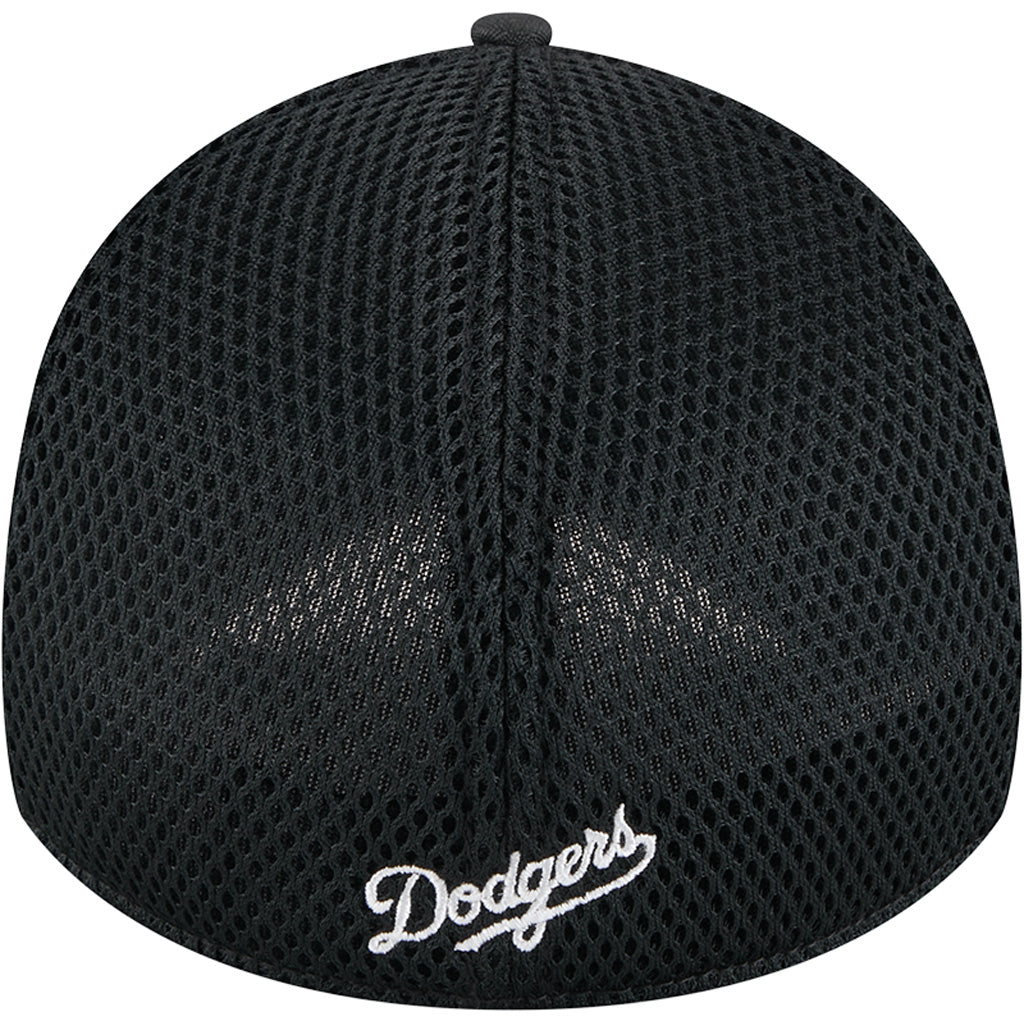 MLB Los Angeles Dodgers New Era Black Camo 39THIRTY Flex Fit Hat - Black