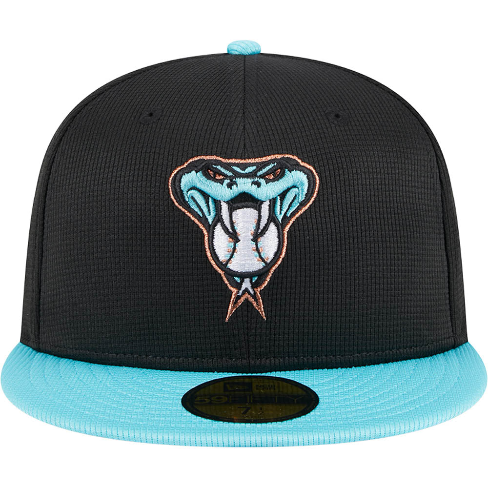 MLB Arizona Diamondbacks New Era 2025 Batting Practice 59FIFTY Fitted Hat - Black