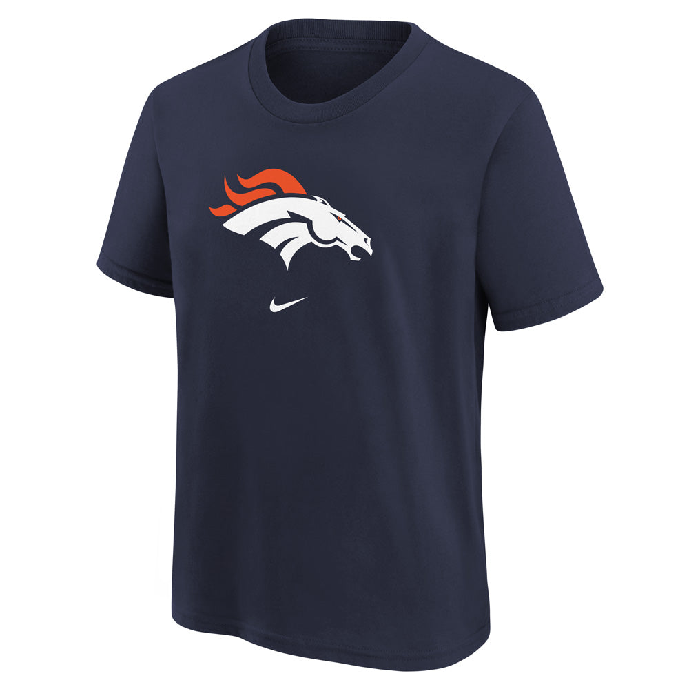 NFL Denver Broncos Youth Nike Logo T-Shirt - Navy