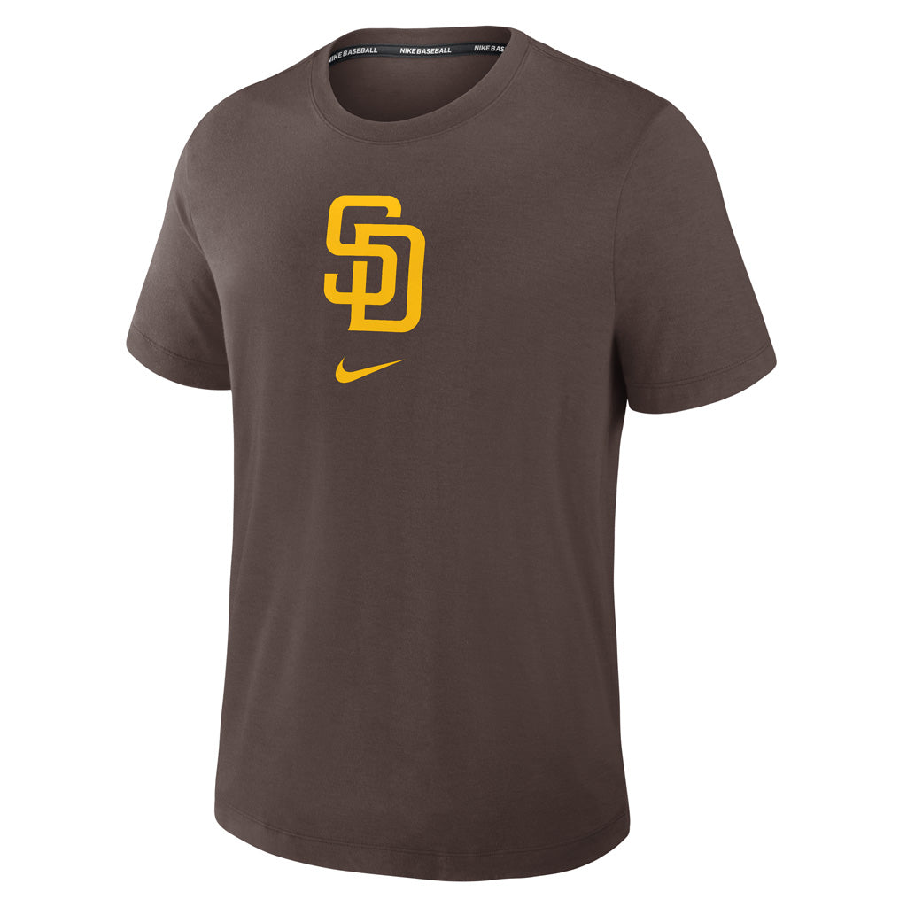 MLB San Diego Padres Nike 2025 Early Work T-Shirt - Brown