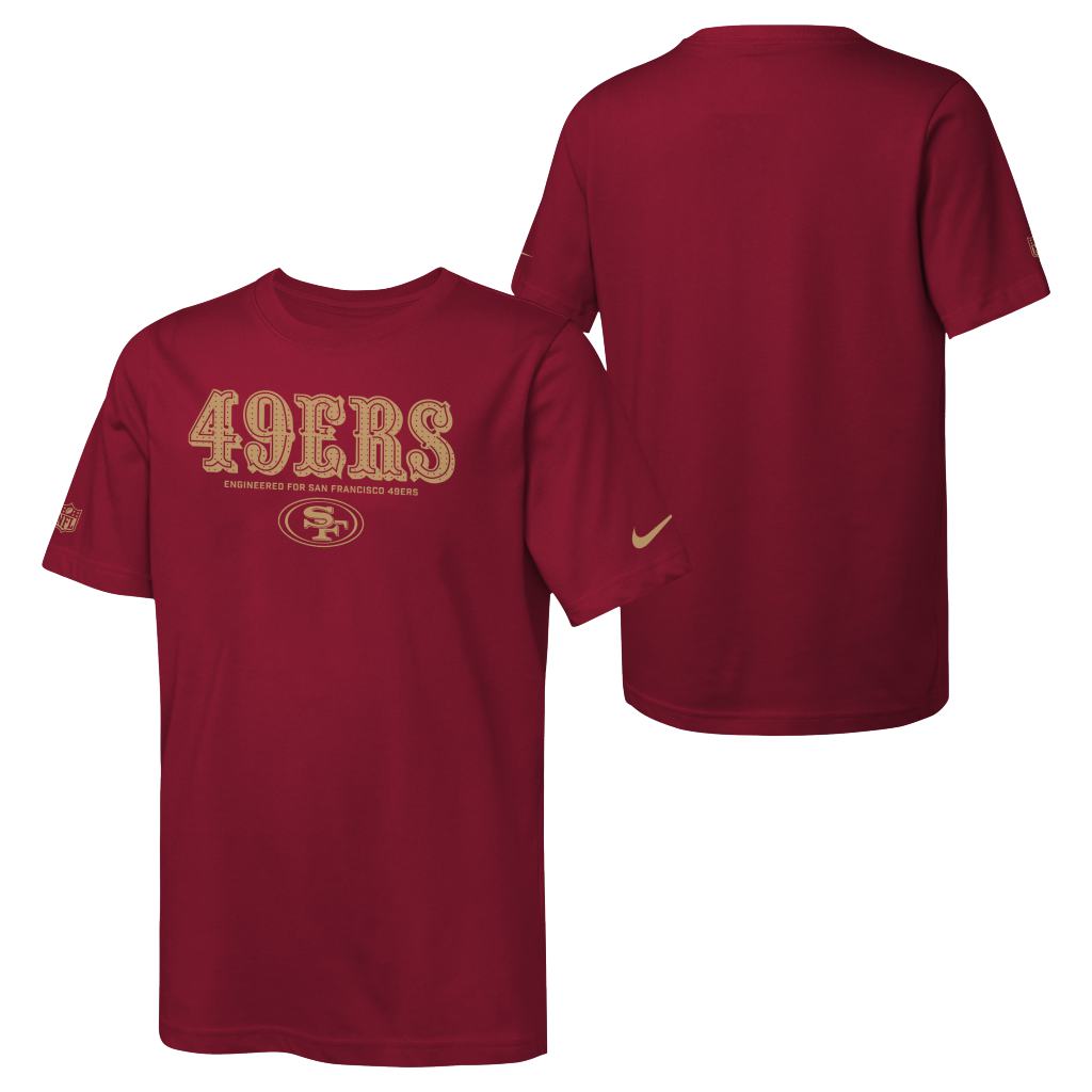 NFL San Francisco 49ers Youth Nike Team Issue T-Shirt - Red