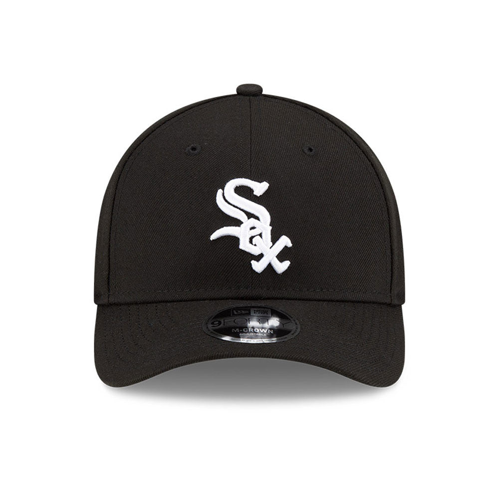 MLB Chicago White Sox New Era Game Player Replica 9FORTY M-Crown Hat - Black