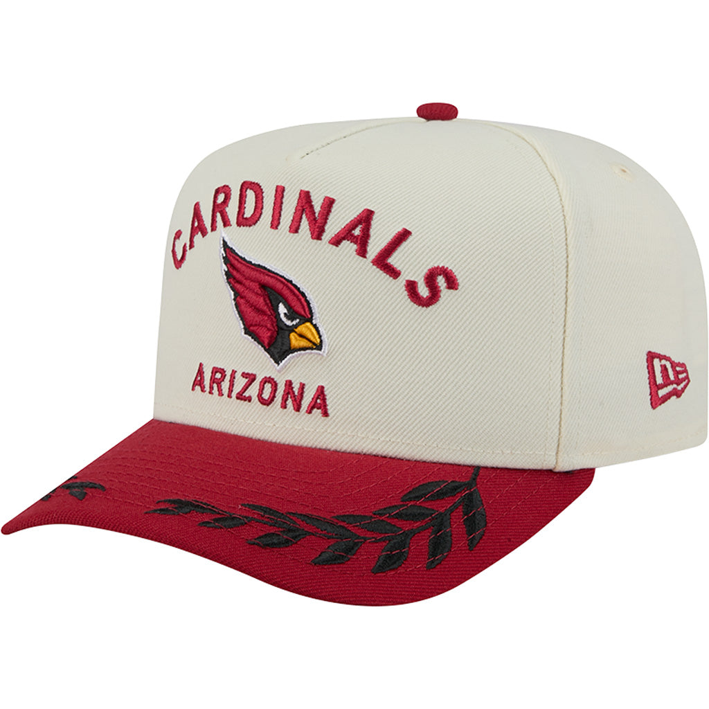 NFL Arizona Cardinals New Era 2025 Draft 9FIFTY A-Frame Hat - Chrome