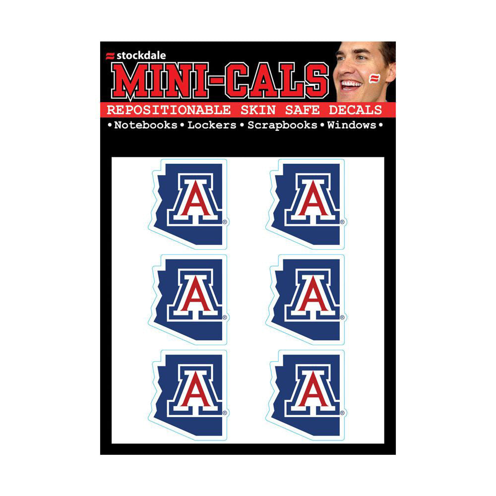 NCAA Arizona Wildcats WinCraft 6-pack State Face-Cals