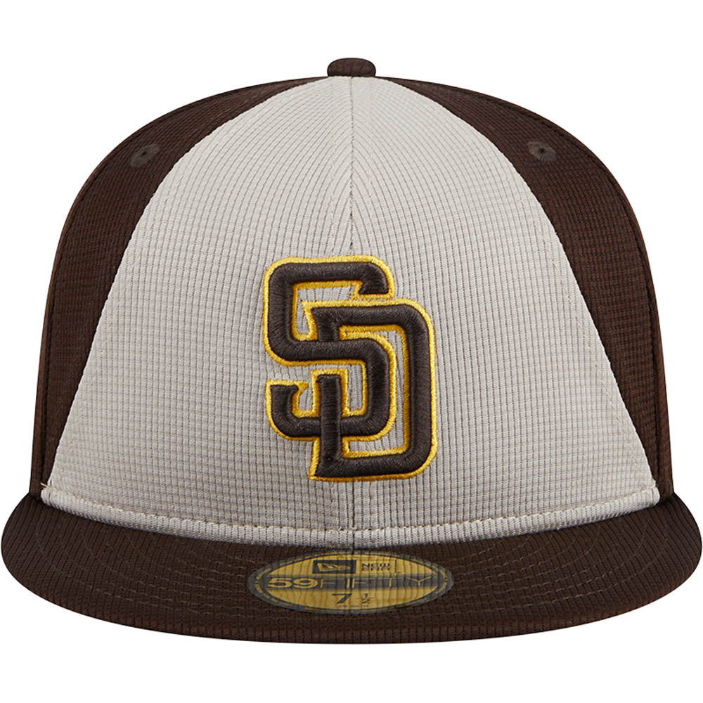 MLB San Diego Padres New Era 2025 Batting Practice 59FIFTY Fitted Hat - Brown
