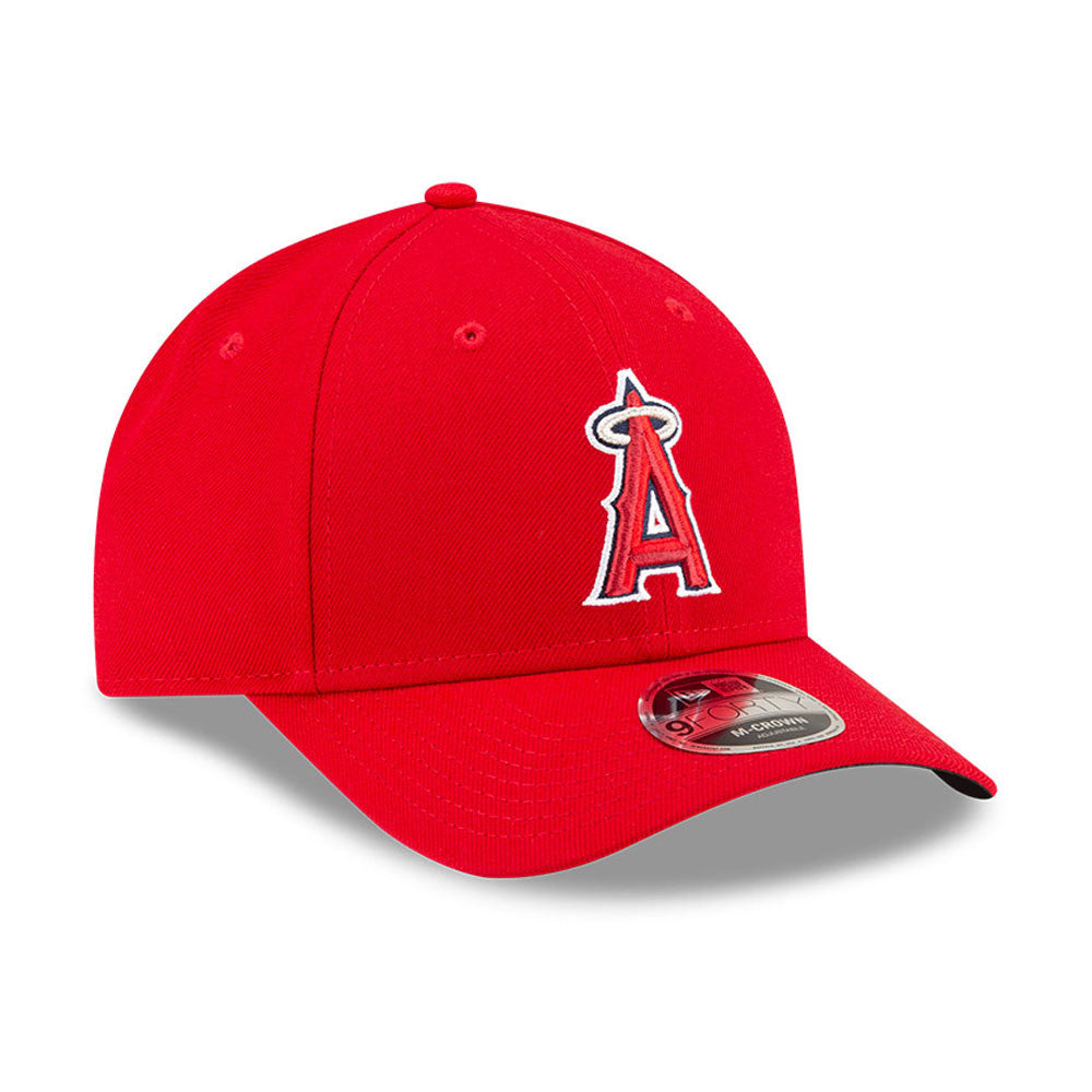 MLB Los Angeles Angels New Era Game Player Replica 9FORTY M-Crown Hat - Red