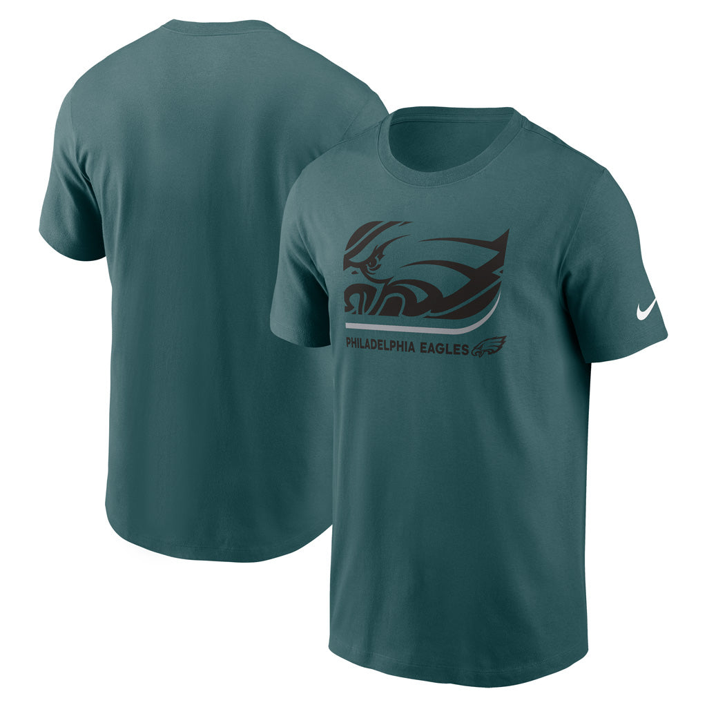 NFL Philadelphia Eagles Nike Lock Up Essential T-Shirt - Green