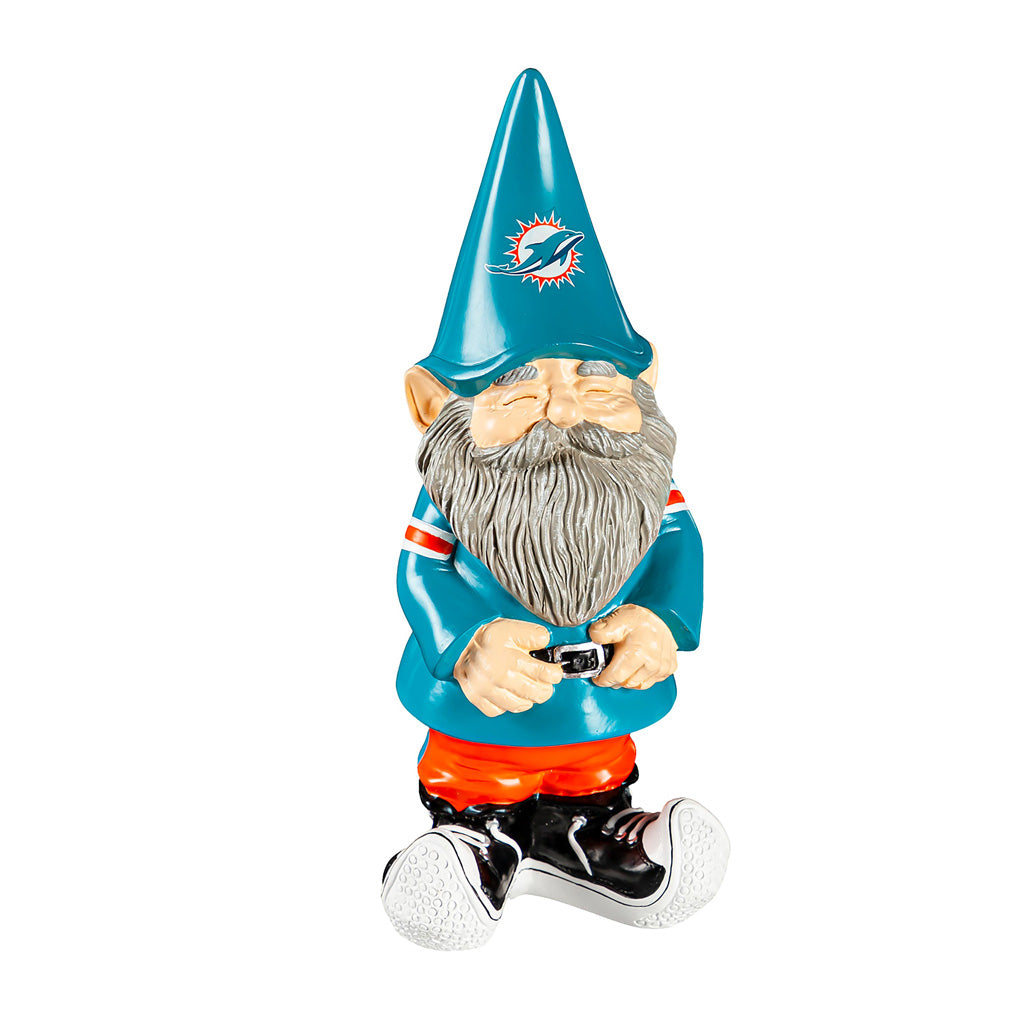 NFL Miami Dolphins Evergreen 11" Garden Gnome Statue