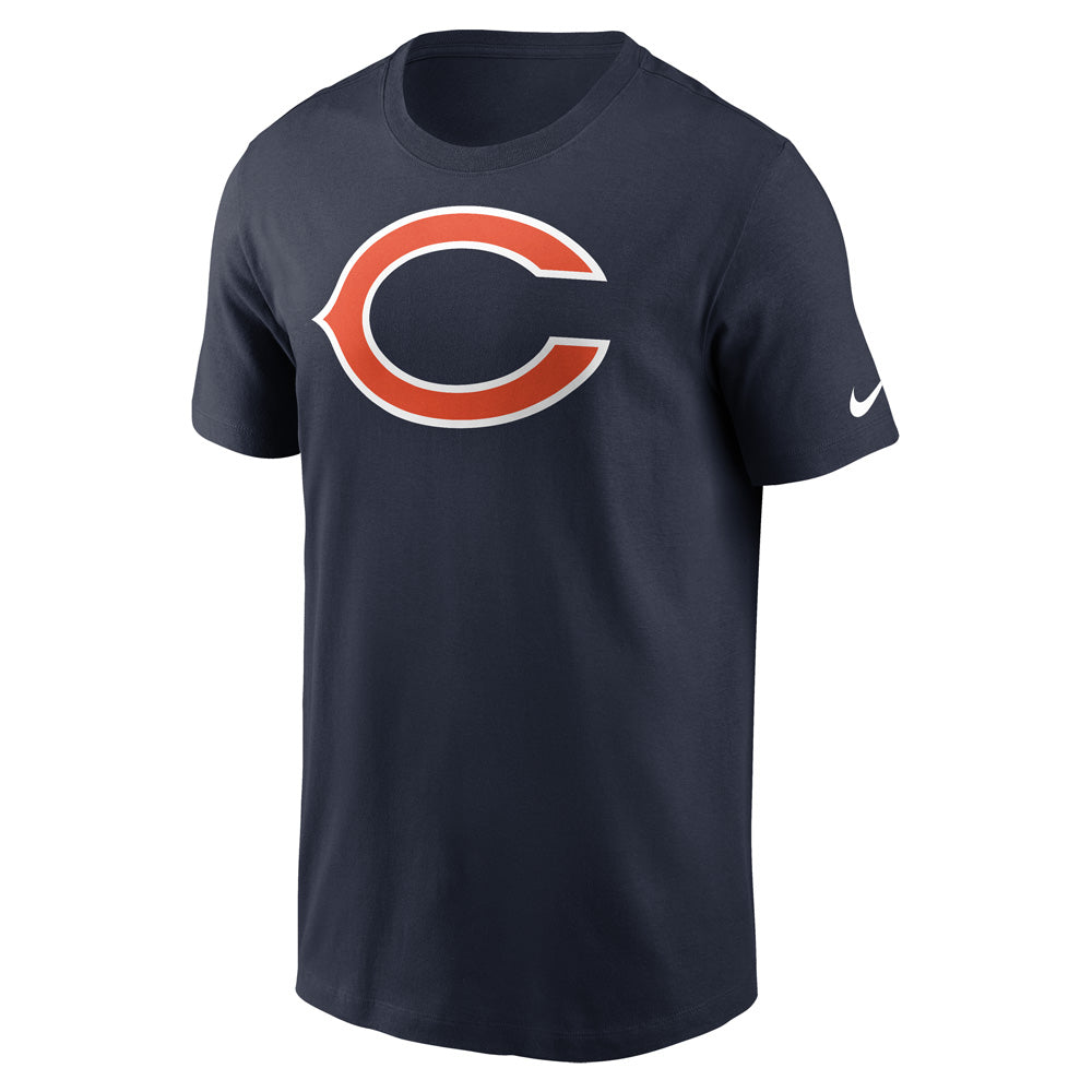 NFL Chicago Bears Nike Logo Essential T-Shirt - Navy
