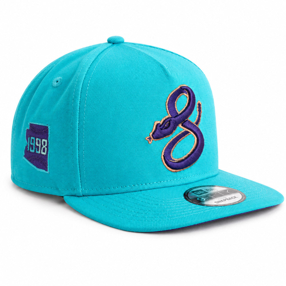 MLB Arizona Diamondbacks New Era City Connect Alternate Undervisor 9FIFTY A-Frame- Teal